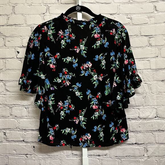 ANTHROPOLOGIE -  Maeve Aveiro Flutter Sleeve Blouse - Picture 2 of 4